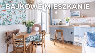 Mieszkanie projektantki - nowoczesny shabby chic w bajkowym wydaniu | HOME TOUR