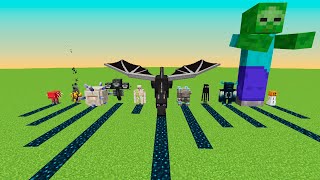 Sculk Generation by ALL 77 Mobs in Minecraft 1.19