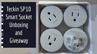 Teckin SP10 Smart Socket Unboxing and Giveaway Today I Feel Like TIFL