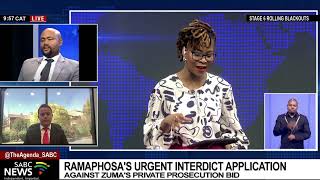 Ramaphosa's urgent interdict application against Zuma