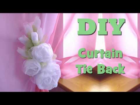 DIY Curtain Tie Backs DIY Curtain Tie Backs