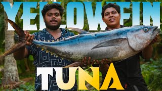 35Kg Giant YellowFin Tuna | Whole Tuna Grilled | Charcoal Tuna |