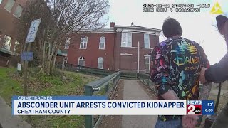 Cheatham County, TN absconder unit arrests convicted kidnapper