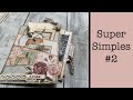 Super Simples #2: Stacked Pocket with Hidden File Folder, Junk Journaling Tutorial
