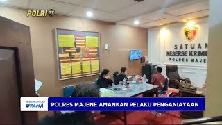 POLRES MAJENE AMANKAN PELAKU PENGANIAYAAN