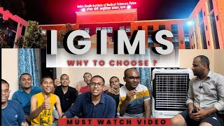 Must watch before taking admission in IGIMS ,Patna || MBBS || Neet 2024 || hostel , fee structure