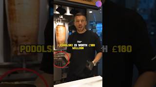 Lukas Podolski made Millions From Selling Kebabs 😳 #shorts #podolski #lukaspodolski