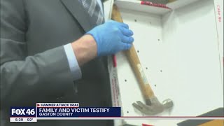 Hammer Attack Trial Day 4: Family and victim testify in Gaston County