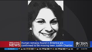 Human Remains Found In Billerica Are Confirmed To Be Missing Teen Judith Chartier