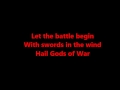 manowar son of odin lyrics