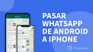 iCareFone Transferencia WhatsApp: pasar WhatsApp de Android a iPhone