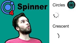 Ionic 4 Spinner Tutorial