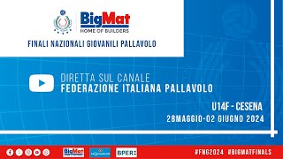 🔴BIGMAT FINALI NAZIONALI GIOVANILI U14F: n°gara 415 - STUDIO55 ATA TRENTO vs GIVOVA AC. V. FIAMMA