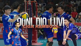 SET 3 | DONI, DIO, LUVI TAMPIL CEMERLANG DI SET KE-3 DI LIGA KAMBOJA