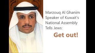 Marzouq Al Ghanim Speaker of Kuwait's National Assembly