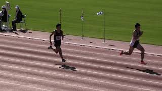 第４回江東区ジュニア陸上競技大会　中学男子１００ｍ　時生