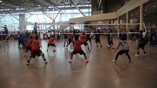 68th NACIVT 2012 (Day 3) Toronto Warriors Red 9-man Volleyball