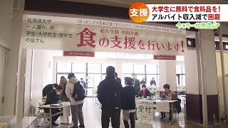 今こそ北海道「コロナ禍 貧困学生に食料支援」2021年2月10日放送