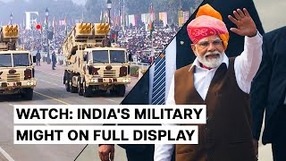 India Celebrates 75th Republic Day: "Nari Shakti", Military Prowess on Display