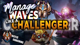 LoL GUIDE | How To Manage Your Waves Like A Challanger | Tips & Tricks | Wave Management