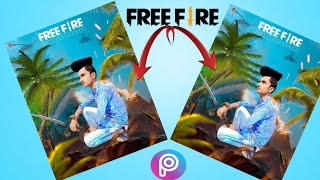 Free fire own I'd poster photo editing| free fire photo editing | free fire photo editing picsart