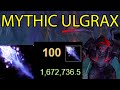 Ulgrax the Devourer Mythic Rank 1 Frost Mage POV