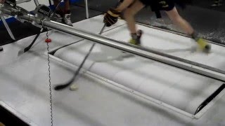 Double Touches on the Skating Treadmill