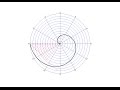 How to draw an Arquimedean spiral