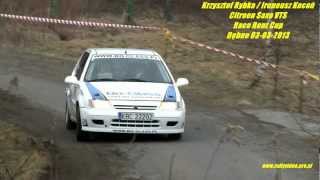 Krzysztof Rybka / Ireneusz Kocoń - Citroen Saxo VTS - Race Rent Cup - Dębno 03-03-2013