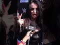 🫣Former WWE Star Paige (Saraya) FREAKS OUT During interview!🫣