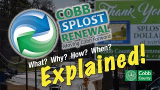 Cobb's SPLOST Renewal EXPLAINED! - September 23, 2020
