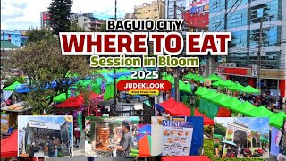 Where to Eat in Session in Bloom 2025 | Session Road Baguio City 🌻