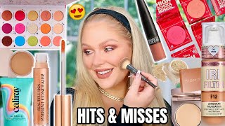 TESTING VIRAL NEW MAKEUP (drugstore & high end) *Fall Makeup* 😍 FIRST IMPRESSIONS MAKEUP TUTORIAL