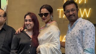 Rekha Ji Attends the Screening of 'LoveYapa'