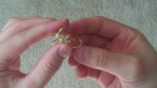 How to put together a 4-piece Puzzle Ring