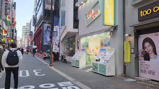 South Korea (seoul)  Namdaemun market, seoul central market city tour in 4K