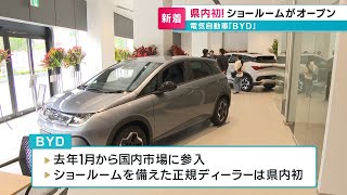 中国の電気自動車ＢＹＤ正規ディーラーが広島県内初出店