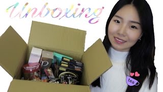 买货网超大包裹开箱: 保养 彩妆 零食 || MYHUO UNBOXING \u0026 HAUL || Ariel Liu