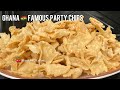 How To Perfectly Make & Fry The Famous Ghana Party Chips for 20 People | Ghana party chips Recipe