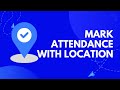 Mark attendance with location I Essential SFA