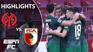 Mainz remain in relegation zone after 1-0 defeat to Augsburg | ESPN FC Bundesliga Highlights