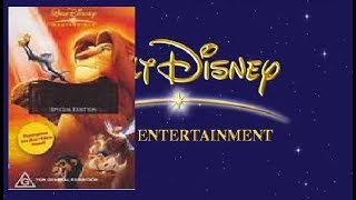 Opening To The Lion King Special Edition 03 Vhs