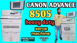 best xerox production machine 2025 use in printing press, photocopy shop||canon advance 8505#canon