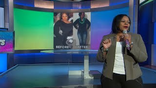 Woman Lost 100 Pounds from Her Living Room