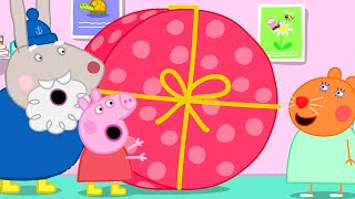 Peppa Pig Delivers Doctor Hamster's Big Holiday Present | Peppa Pig Official Family Kids Cartoon