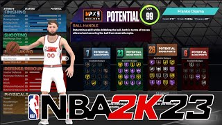 OVERPOWERED POINT GUARD BUILD IN NBA 2K23! BEST BUILD FOR SHOOTING & DRIBBLING