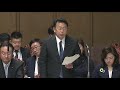 歳費“自主返納”法案　自公の党利党略批判