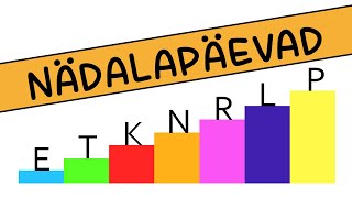 NÄDALAPÄEVAD | Õpime nädalapäevi (eesti keeles) | AnnuTannu