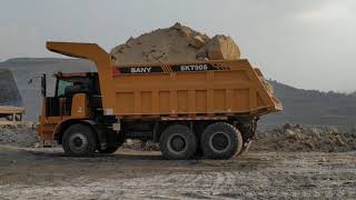 Sany Mining Truck SKT90S Off Highway Wide Body Truck V2