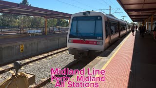 Journey: Perth - Midland All Stations (A-Series)